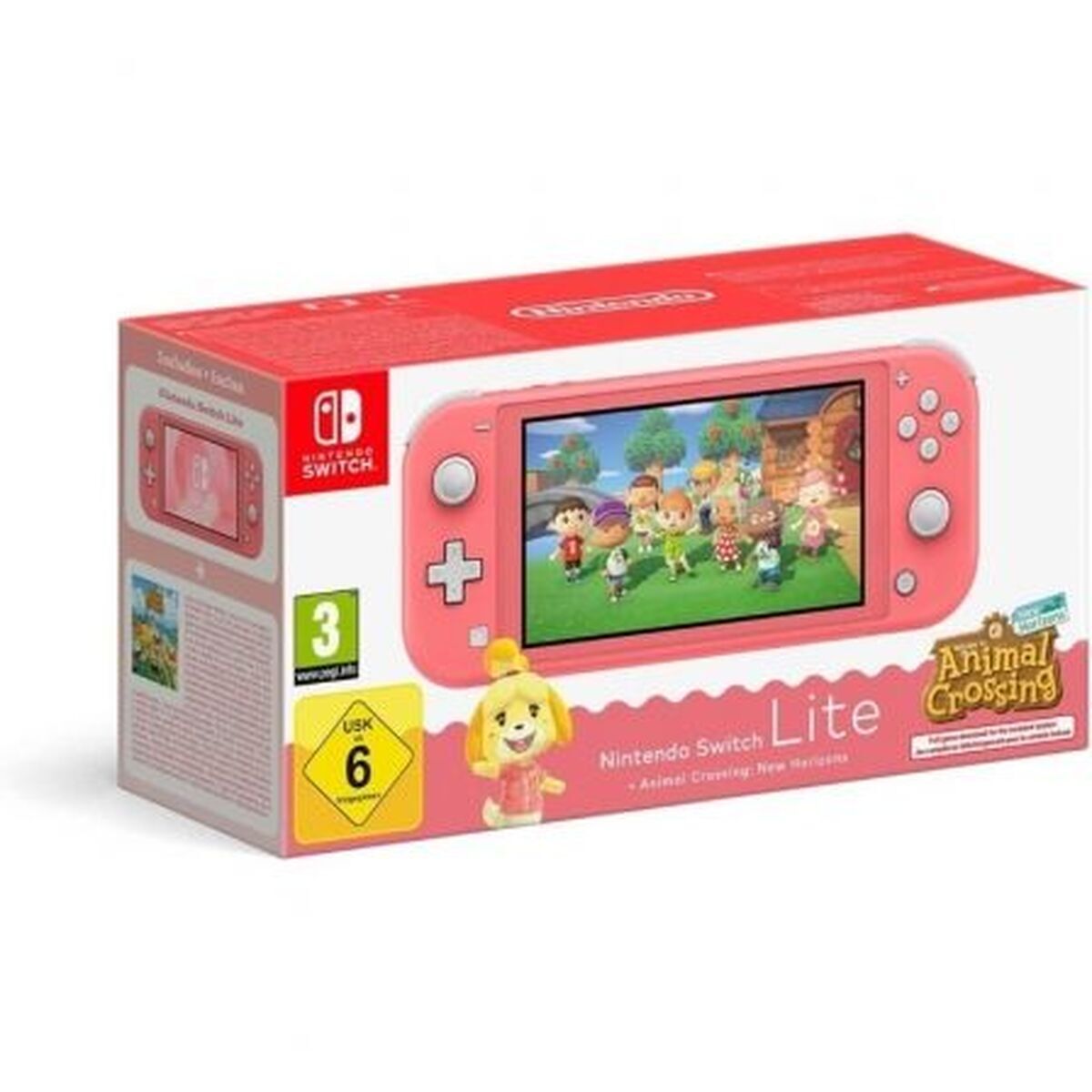 Console Nintendo SWLITE CO ANI Coral