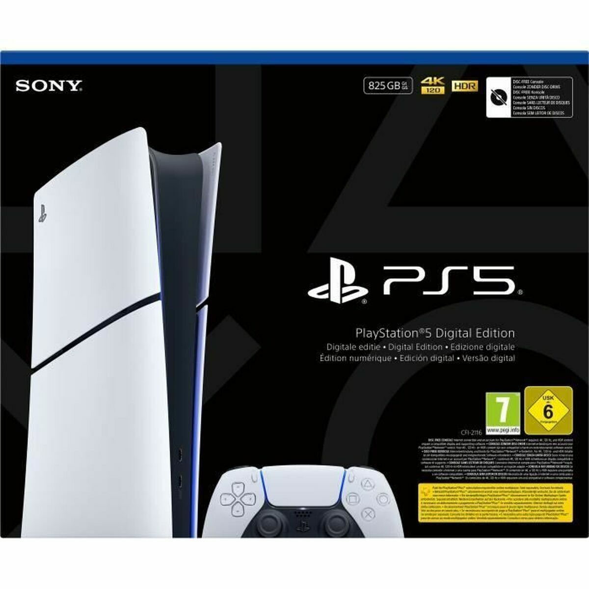 PlayStation 5 Sony 1000049749 825 GB SSD