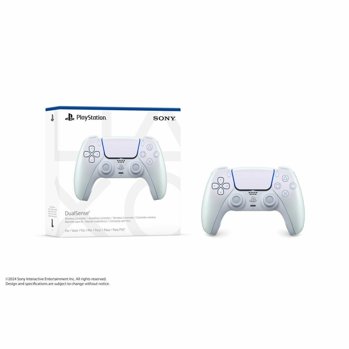PS5 DualSense Controller Sony DS CHROMA PEARL